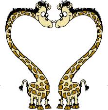 مجموعة ((10)) Giraffe-heart-cartoon