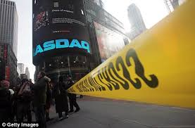 Bomb scare: The Nasdaq