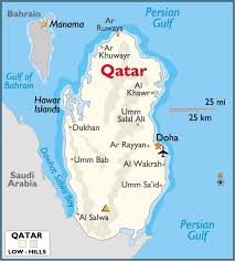 Qatar map (Atlas)