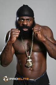 Carano and Kimbo Slice.