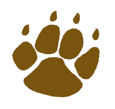 cat paw prints clip art