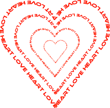 heart outline clipart