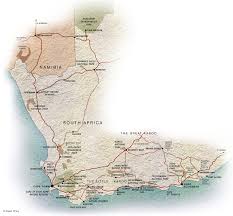 Map of The Cape (South Af.)