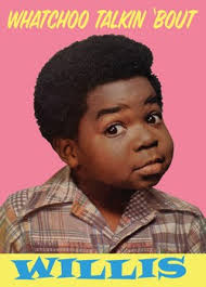 What you talking bout Willis?