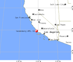 Vandenberg AFB, California map