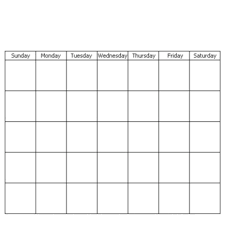 calendars printable