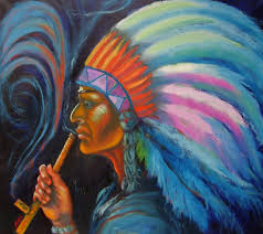 native indian paintings