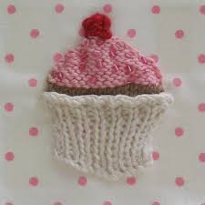 Knitted Cupcake