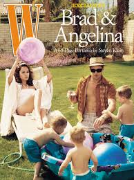 brad pitt angelina jolie w magazine pictures