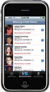 the Amber alert system.