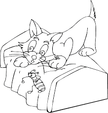 coloring pictures cats