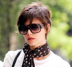 katie holmes hair pixie