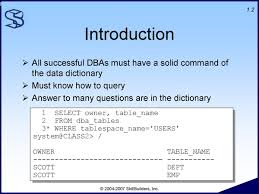 data dictionary example