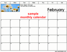 printable calendar