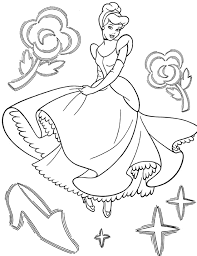 cinderella coloring pages
