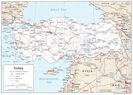 turkey map