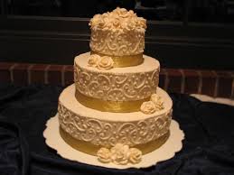 Gold Cakes :  wedding gold cake First%2520wedding%2520cake%2520(10)