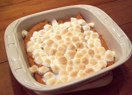 sweet potatoes with marshmallows