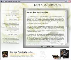 sample best man speeches