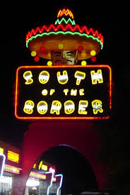 south of the border