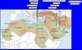 middle east map