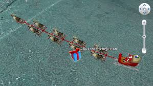 3) Google Earth: Track Santa