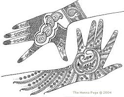 henna pattern