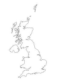 england map outline