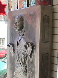 Han solo in carbonite can be