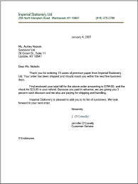 example of business letter