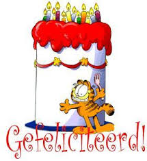 Er is er 1 jarig! Gefeliciteerd