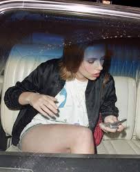Scarlett Johansson up skirt