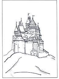 disney castle coloring pages