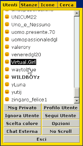 Lista utenti