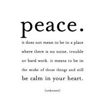 peace poem