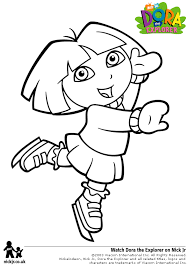 dora coloring pictures