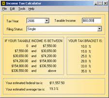 Income Tax Calculator