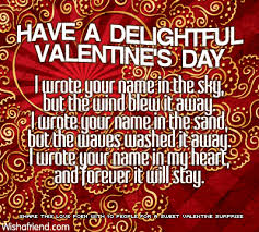 valentines poem