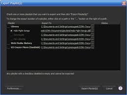 Playlist Export Tool