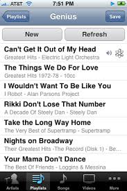 iphone ipod genius playlist