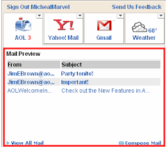 the Compose Mail link at