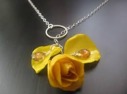 yellow rose petals