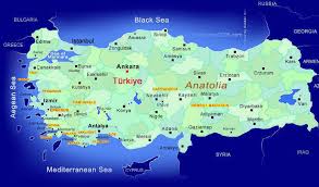 turkey map