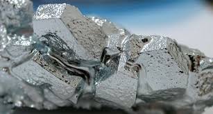Elemental gallium, G, gallium metal shot, gallium metal splatter, gallium metal ingot, CAS# 7440-55-3,