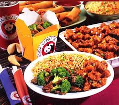 was at Panda Express.