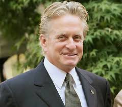 Michael Douglas stages