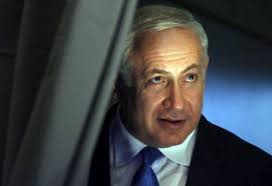 Netanyahu coming from the dark