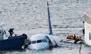 hudson river plane