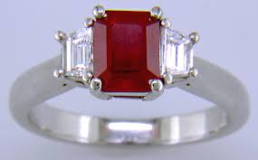 red diamond engagement rings