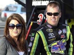 Jeremy Mayfield with his wife